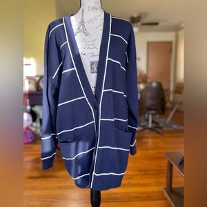 Vintage Linda Allard for Ellen Tracy Wool Button Down Cardigan